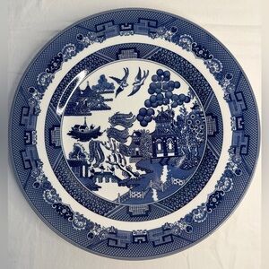 Johnson Brothers BLUE WILLOW 10 3/4”Dinner Plate New